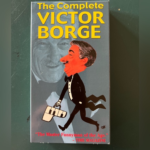 The Complete Victor Borge Then and Now VHS Tape. Funny Comic Music Piano EXCELL - Picture 1 of 3